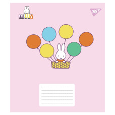 Зошит уч. "YES" 18арк.# /767634/ "Miffy Playfull" (25/400)