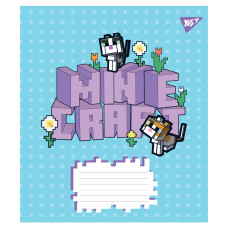 Зошит уч. "YES" 18арк.# /767586/ "Minecraft Flowers" (25/400)