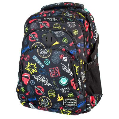 Рюкзак-орт. "JO/Joypack" /0033SE/ "Urban" 3 від., отв/ навуш., від/ноут 44*30*18см