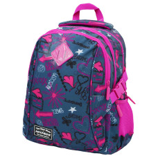 Рюкзак-орт. "JO/Joypack" /0071SE/ "Love" 3 від., отв/ навуш., від/ноут 39*28*17см