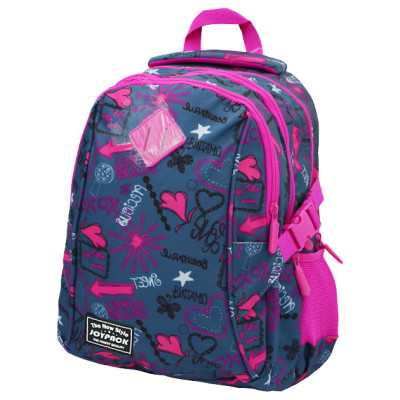 Рюкзак-орт. "JO/Joypack" /0071SE/ "Love" 3 від., отв/ навуш., від/ноут 39*28*17см
