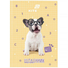 Щоденник шкільний "Kite" /SP26-262-1/ тверда обкл., Studio Pets (1/20)