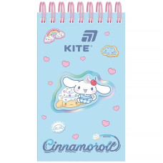 Блокнот А6/80арк. "Kite" /CR26-279/ вирубка, спіраль Cinnamoroll (1/50)