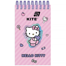 Блокнот А6/80арк. "Kite" /HK26-279-1/ вирубка, спіраль Hello Kitty (1/50)