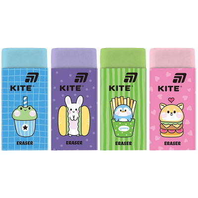 Гумка "Kite" /K26-1270/ Funny Friends, мікс (24)