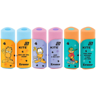 Гумка "Kite" /GF26-1269/ Garfield Retro/Classic, мікс (36)