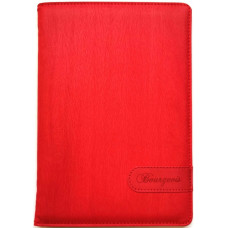 Блокнот "Bourgeois" А5/80 шкірзам Тв.обкл. /диз.9237/ вн. Бл.80г, чисті (1/40)