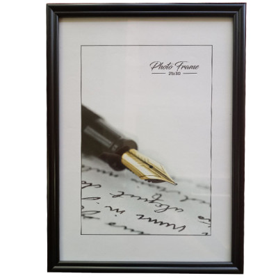Фоторамка 15*21 "33 Amigos" /1521-LA-121/ чорна, багет 1515 полукруглий (1/24)