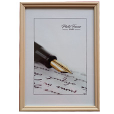 Фоторамка 21*30 "33 Amigos" /2130-LA-144/ світло-коричнева, багет 1515 полукруглий (1/36)