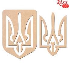 Заготовка "Rosa Talent" /240824/371/ „Тризуб“1 МДФ, 20х30см