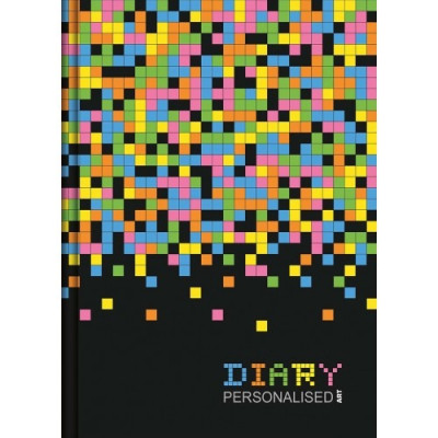 Щоденник НЕДАТ А5/320стор "Рюкзачок" /ДБ-1/ "DIARY. Personalised" сендвіч 70 г/м2, мікс (1/6)