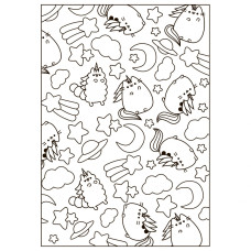 Розмальовка А4/12стор "Yes" /743274/ "Pusheen 2" (1/100)