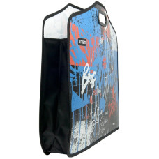 Портфель на липучках, 1 від., A3 "Kite" /K22-208-02/ "Street Style" (1/18/36)