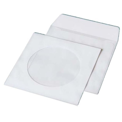 Конверт для CD (с віконцем) 127х127 (100/400/3000)
