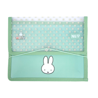 Папка для зошитів пл. на резинці B5 "Yes" /492333/ Miffy (1/96)