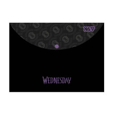 Папка-конверт на кнопці А4 "Yes" /492384/ Wednesday (12/120)
