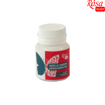 Лак акриловий для декору "ROSA TALENT" /48600201/ глянцевий, 20мл