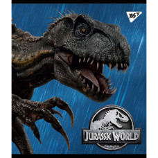 Зошит уч. "YES" 18арк.# /765316/ "Jurassic World" Ірідіум+гібрід.виб.лак (10/200)