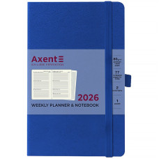 Щотижневик "Axent" 2026 /8505-26-38-A/ Partner Strong, 125*195, класичний синій (1/12)