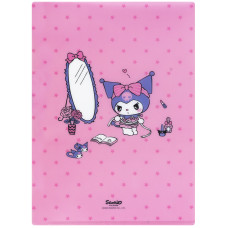 Папка-куточок А4 "Kite" /HK25-248-2/  з клапаном  Kuromi (1/12)