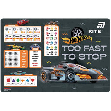 Підкладка настільна "Kite" /HW26-207-1/ 42,5x29см, Hot Wheels (1/10) Підкладка настільна "Kite" /HW26-207-1/ 42,5x29см, Hot Wheels (1/10)