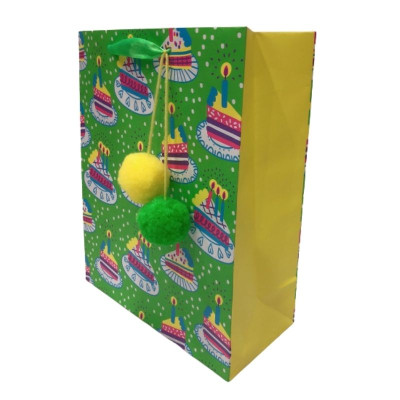 Пакет подарунковий "Art studio of Happines" 26х32х12см /GB-21146/ (10)
