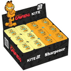 Точилка "Kite" /GF26-116/ прямокутна, з контейнером Garfield Retro/Classic (24/1440)