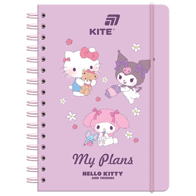 Щоденник-планувальник шкільний "Kite" /HK26-438/ тверда обкл., Hello Kitty MIX (1/10)