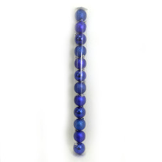 Набір новорічних кульок "JO" /DSCN0922-6-12-BL/ тубус "BLUE" 6см,/12шт., PVC,