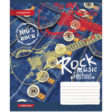 Зошит уч. "ЗУ" 60арк.== /795024/ "Jeans Rock"  (10/160)