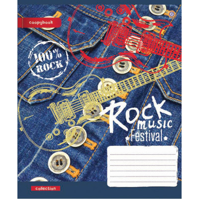Зошит уч. "ЗУ" 60арк.== /795024/ "Jeans Rock"  (10/160)