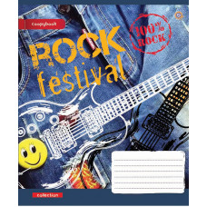 Зошит уч. "ЗУ" 60арк.== /795024/ "Jeans Rock"  (10/160)