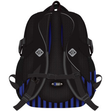Рюкзак шкільний "ST.RIGHT" /BP01/ BLACK & BLUE 667503, 43*32*21 см