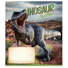 Зошит уч. "Школярик" 18арк.== /3310L/ "Jurassic world" ВД-лак (хлопчик) (25/250)