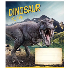 Зошит уч. "Школярик" 18арк.== /3310L/ "Jurassic world" ВД-лак (хлопчик) (25/250)