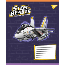 Зошит уч. "YES" 12арк.# /767709/ "Steel Beasts" (25/500)
