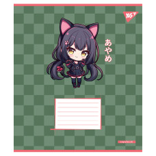 Зошит уч. "YES" 12арк.// /767989/ "Anime girls" (25/500)