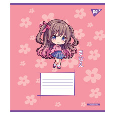 Зошит уч. "YES" 12арк.// /767989/ "Anime girls" (25/500)