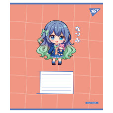 Зошит уч. "YES" 12арк.// /767989/ "Anime girls" (25/500)