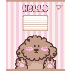 Зошит уч. "YES" 12арк.// /767807/ "Hello Puppy" (25/500)
