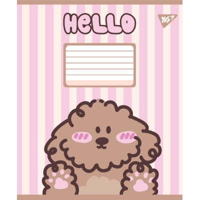 Зошит уч. "YES" 12арк.// /767807/ "Hello Puppy" (25/500)