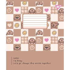 Зошит уч. "YES" 12арк.// /767807/ "Hello Puppy" (25/500)