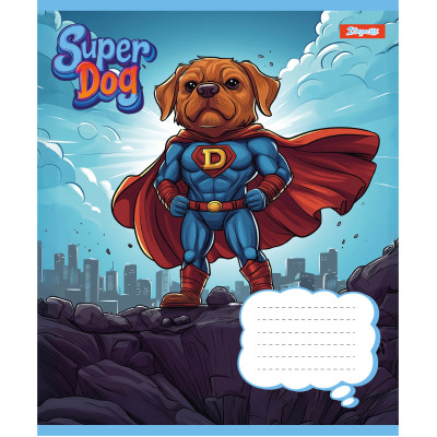 Зошит уч. "1B" 12арк.== /768253/ "Super Dog" (25/500)