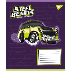 Зошит уч. "YES" 12арк.== /767710/ "Steel Beasts" (25/500)