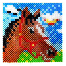 Набір для творчості ТЕРМОМОЗАЇКА 200×240×30 мм "Апельсин" /НТ-31/ "Картина з термомозаїки" МІКС (9)