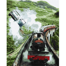 Картина за номерами "Ідейка" /KHO5231/ "Harry Potter: Політ до Гоґвортсу" 40*50см