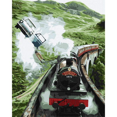 Картина за номерами "Ідейка" /KHO5231/ "Harry Potter: Політ до Гоґвортсу" 40*50см