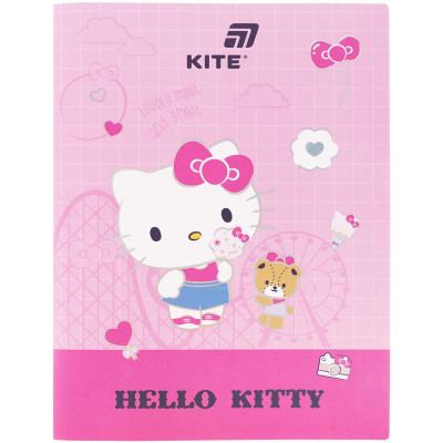 Папка з файлами А4 "Kite" /HK25-249-2/ 20 файлів Hello Kitty  (1/12)