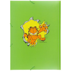 Папка на гумках А4 "Kite" /GF25-247/ Garfield Retro/Classic (1/12)