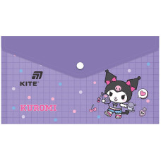 Папка на кнопці DL "Kite" /HK25-246-1/ Kuromi Куромі (1/12) Папка на кнопці DL "Kite" /HK25-246-1/ Kuromi Куромі (1/12)